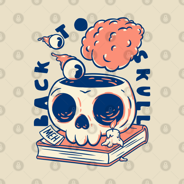 Back to School | Skull | Back to Skull | Frame by anycolordesigns