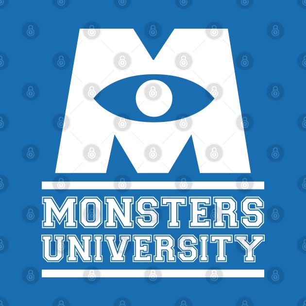 Monsters University (White) by NotoriousMedia