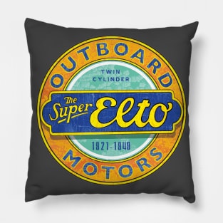 Elto Vintage Outboard Motors USA Pillow