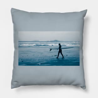 Surf's Up blue Pillow