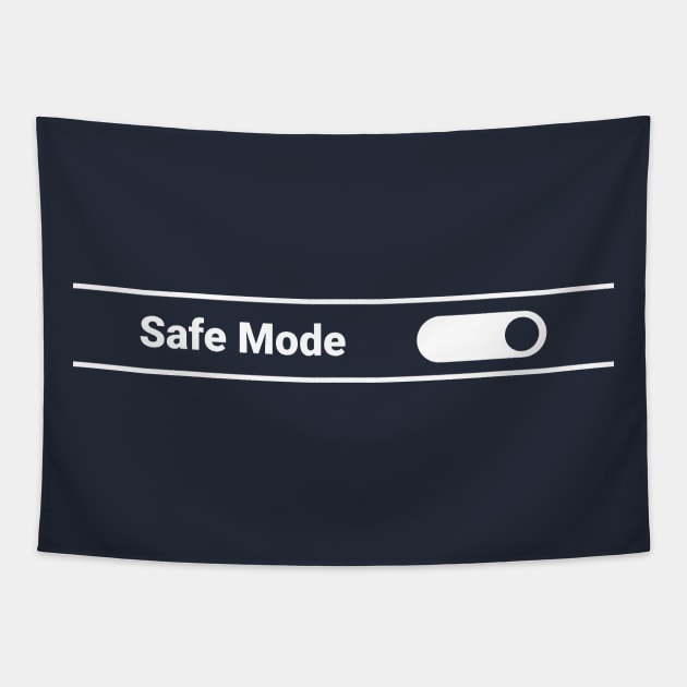 Safe Mode Tapestry by Meta Nugget