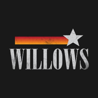 Willows California Vintage-Style T-Shirt