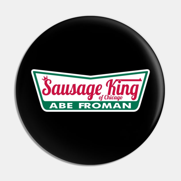 SAUSAGE KING Pin by EnchantedTikiTees