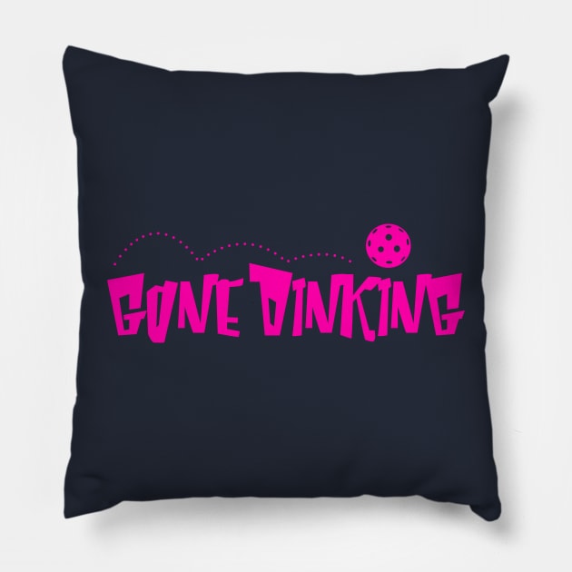 Gone Dinking Pillow by zerobriant