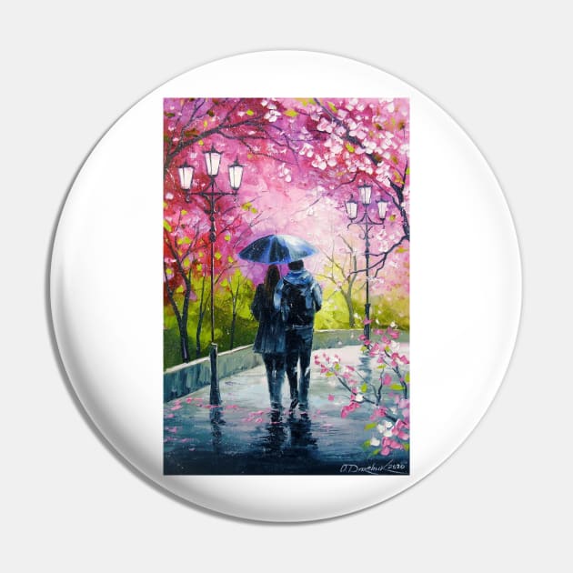 A walk in the spring Park Pin by OLHADARCHUKART