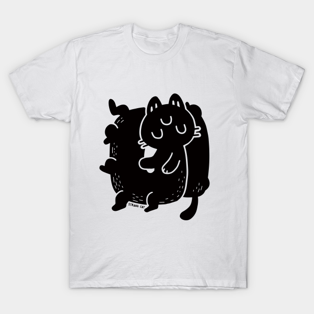 STRANGE CAT - take a nap - Strange Cat - T-Shirt | TeePublic