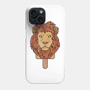 Animal Popsicle Lion Head Ice Cream Summer Gift Phone Case