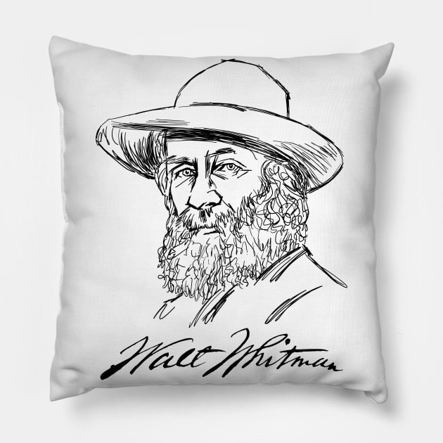 Whitman Pillow by HelenaCooper