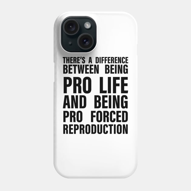 Pro Forced Reproduction Phone Case by lowercasev