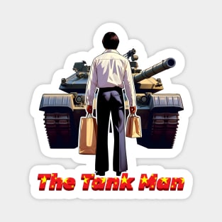 Tank Man Magnet