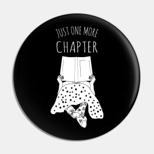 just one more chapter - white Pin