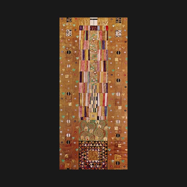 End of Wall, Stoclet Frieze by Gustav Klimt by MasterpieceCafe