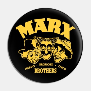 Mod.6 Groucho Chico Harpo Marx Brothers Pin