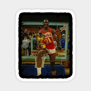 Dominique Wilkins - Winner of Slam Dunk Contest, 1985 Magnet