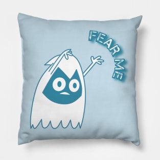 Ghost Raven Pillow