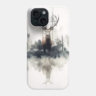 Deer Nature Reflection Phone Case