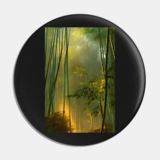 Bamboo Forest Pin