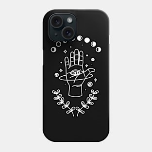 Eye On A Hand Phone Case