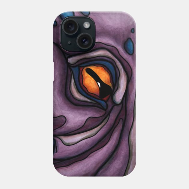 Giant octopus painting Phone Case by NadiaChevrel