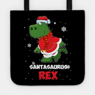 T-Rex Christmas Dinosaur Tote