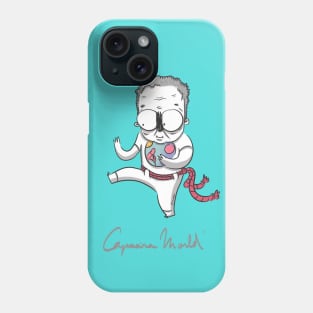 Anciano capoerista. Capoeira World Phone Case