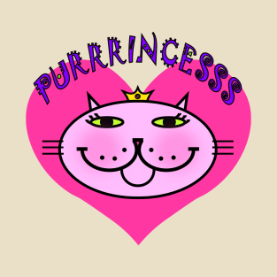 PURRRincess - in the pink T-Shirt