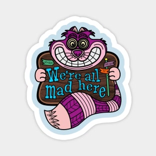 Tiki Cheshire Magnet