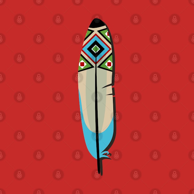 Ethnic Feather by MINIMAL`