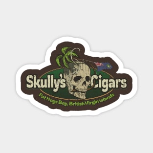 Skully's Cigars 1954 Magnet