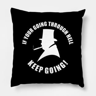 winston churchill Pillow