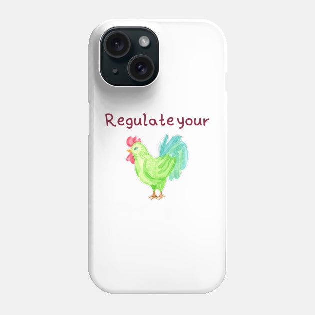 Regulate Your C*ck Phone Case by oneduystore