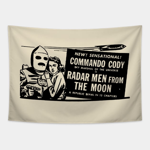 Radar Men From the Moon Tapestry by TheUnseenPeril