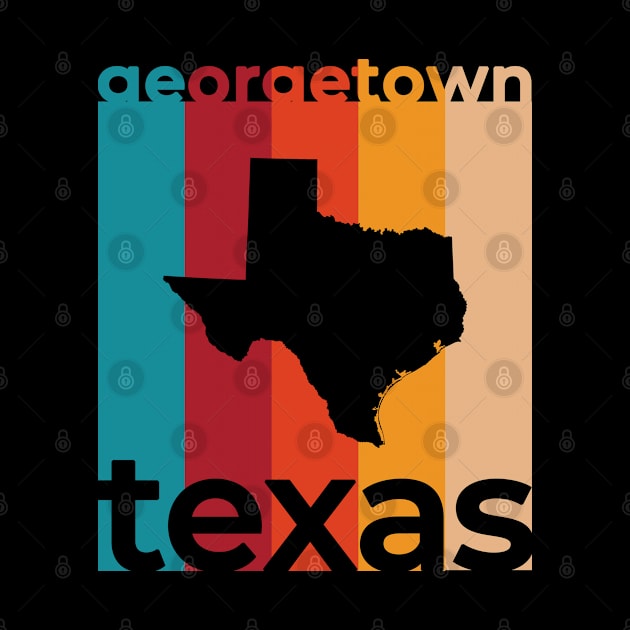 Georgetown Texas Retro by easytees