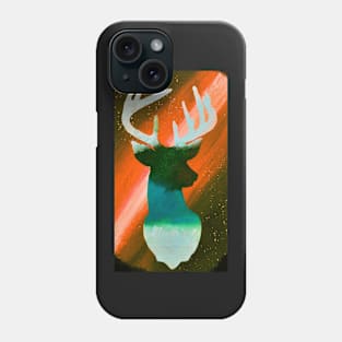 Meteor Shower Stag Deer Phone Case