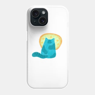 My cat is waiting for me Phone Case