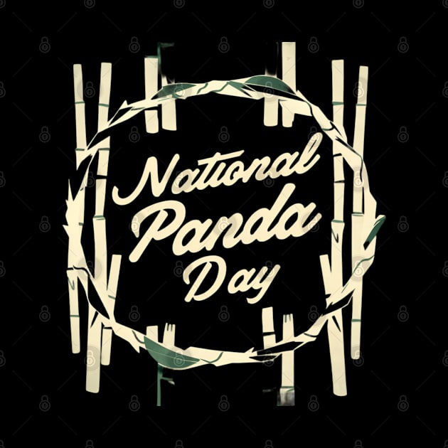 national panda day by CreationArt8