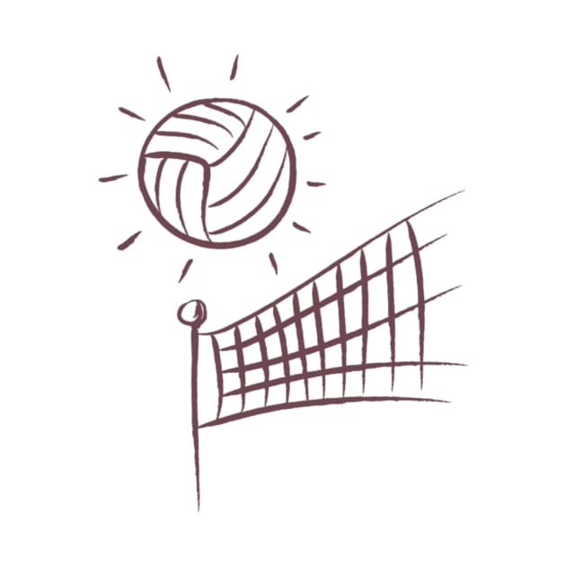 Volleyball by Nahlaborne