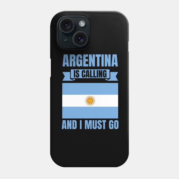 Argentina Phone Case by footballomatic