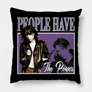 Punk Priestess Patti Smith's Defiant Persona Pillow