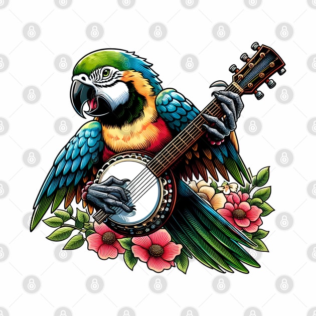 Banjo parrot by Japanese Fever