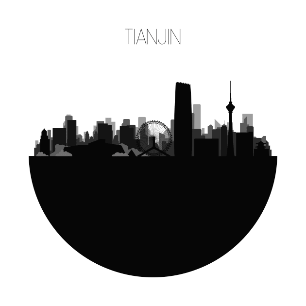 Tianjin Skyline by inspirowl