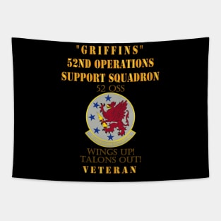 52nd Operations Support Squadron - Griffins - Wings Up Talons Out Tapestry