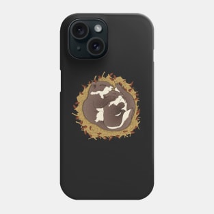 Sleeping Squirrels - Winter Sleep - For Squirrel Lovers - I Love Squirrels Phone Case