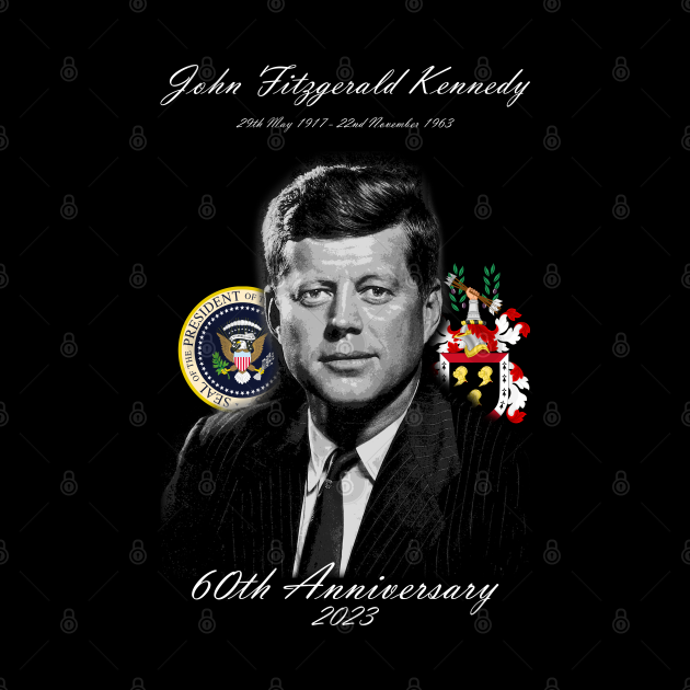 JFK 60th Anniversary of John F Kennedy Assassination Jfk Pin
