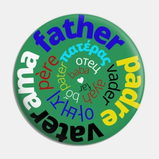 Father in Different Languages Pin