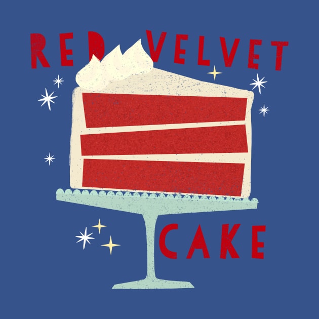 All American Classic Red Velvet Cake by LittleBunnySunshine