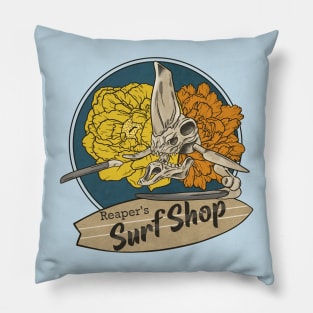 Reaper's Surf Shop Pillow