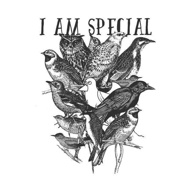 I am special - birds by artlahdesigns
