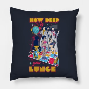 How Deep Is Your Lunge? Pillow