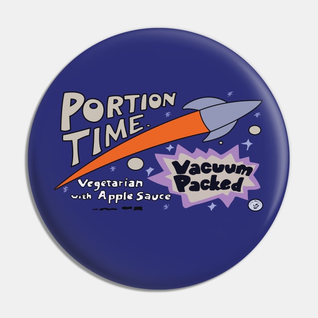 Portion Time Pin by saintpetty